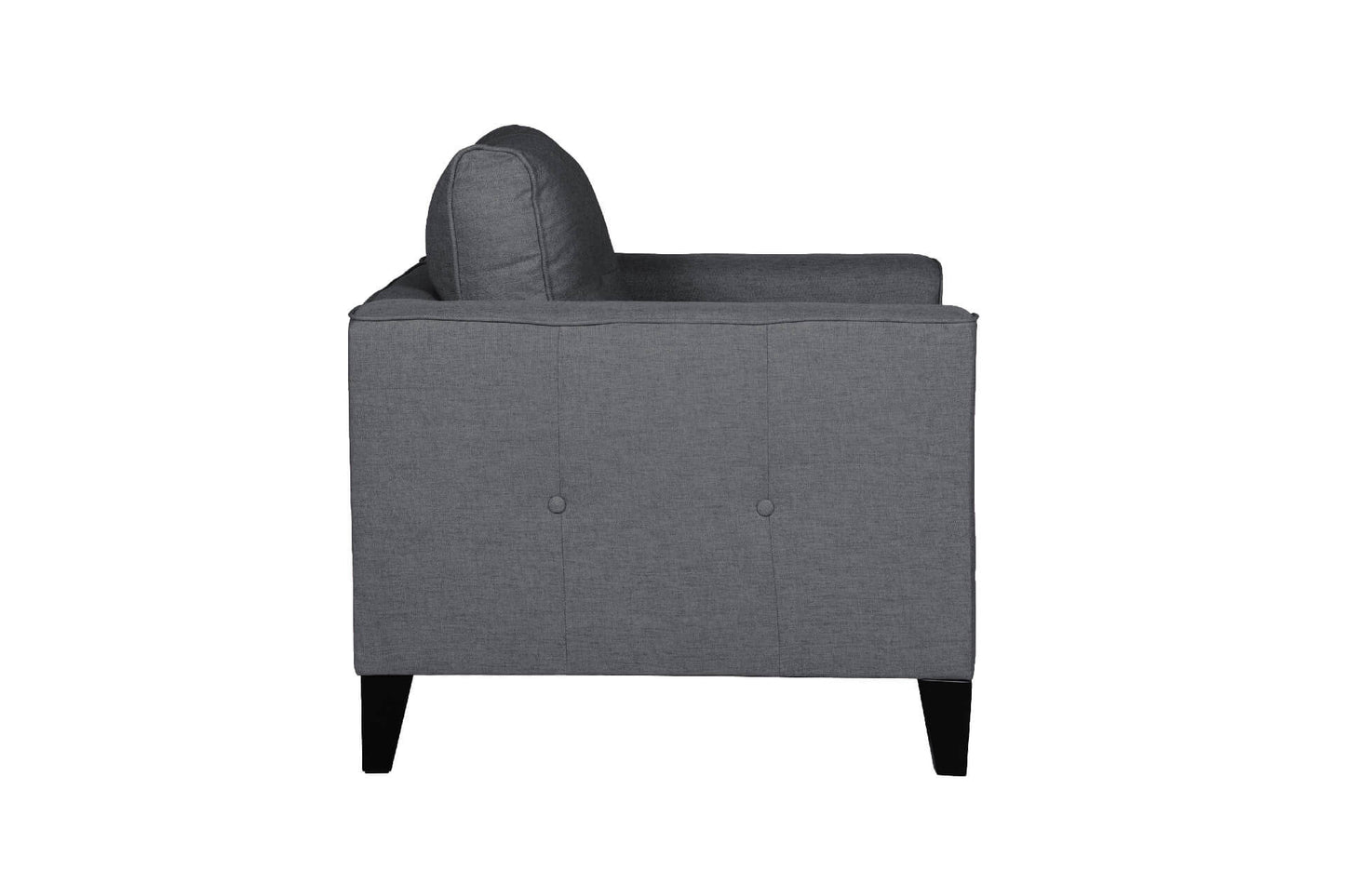 Astrid 1 Seater Sofa Charcoal Crib 5