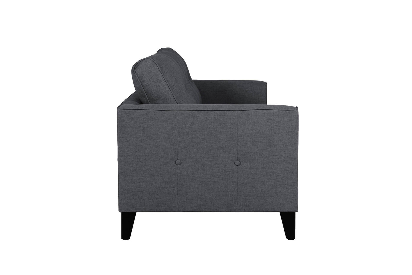 Astrid 3 Seater Sofa Charcoal Crib 5