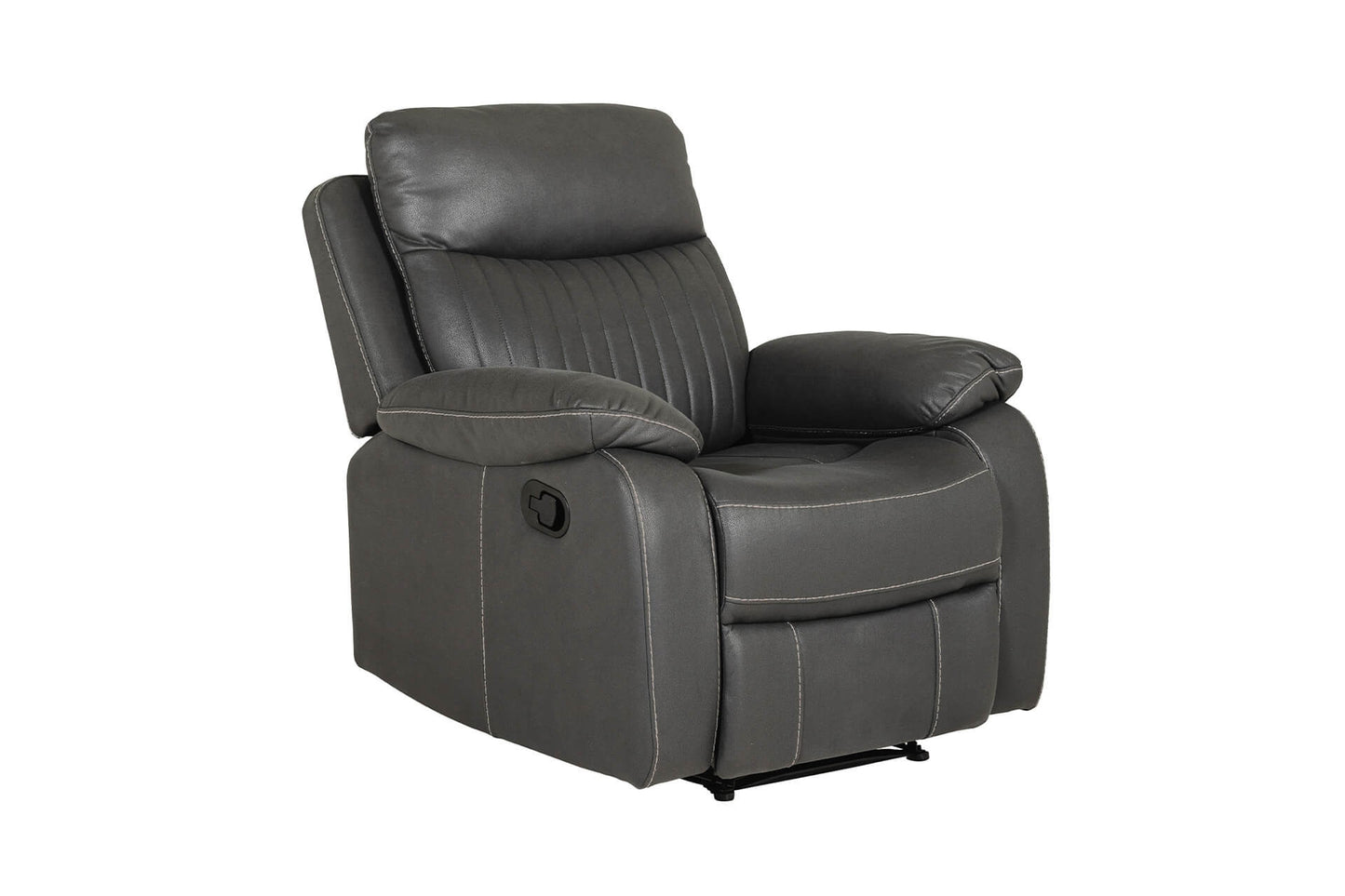 Barkley 3+2+1 Seater Manual Recliner Dark Grey