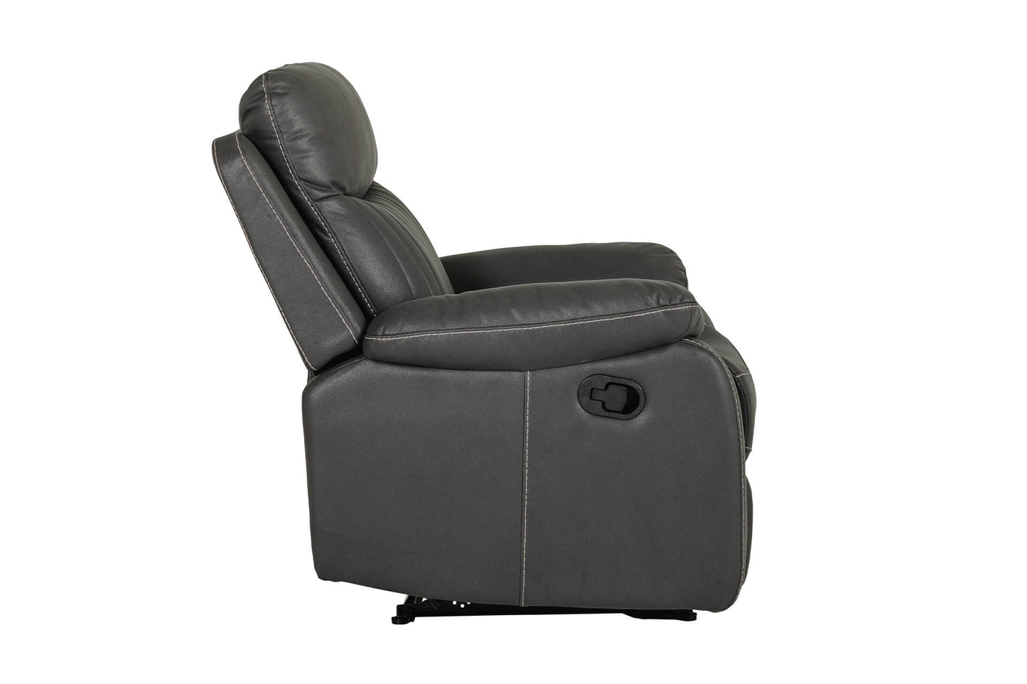 Barkley 3+2+1 Seater Manual Recliner Dark Grey