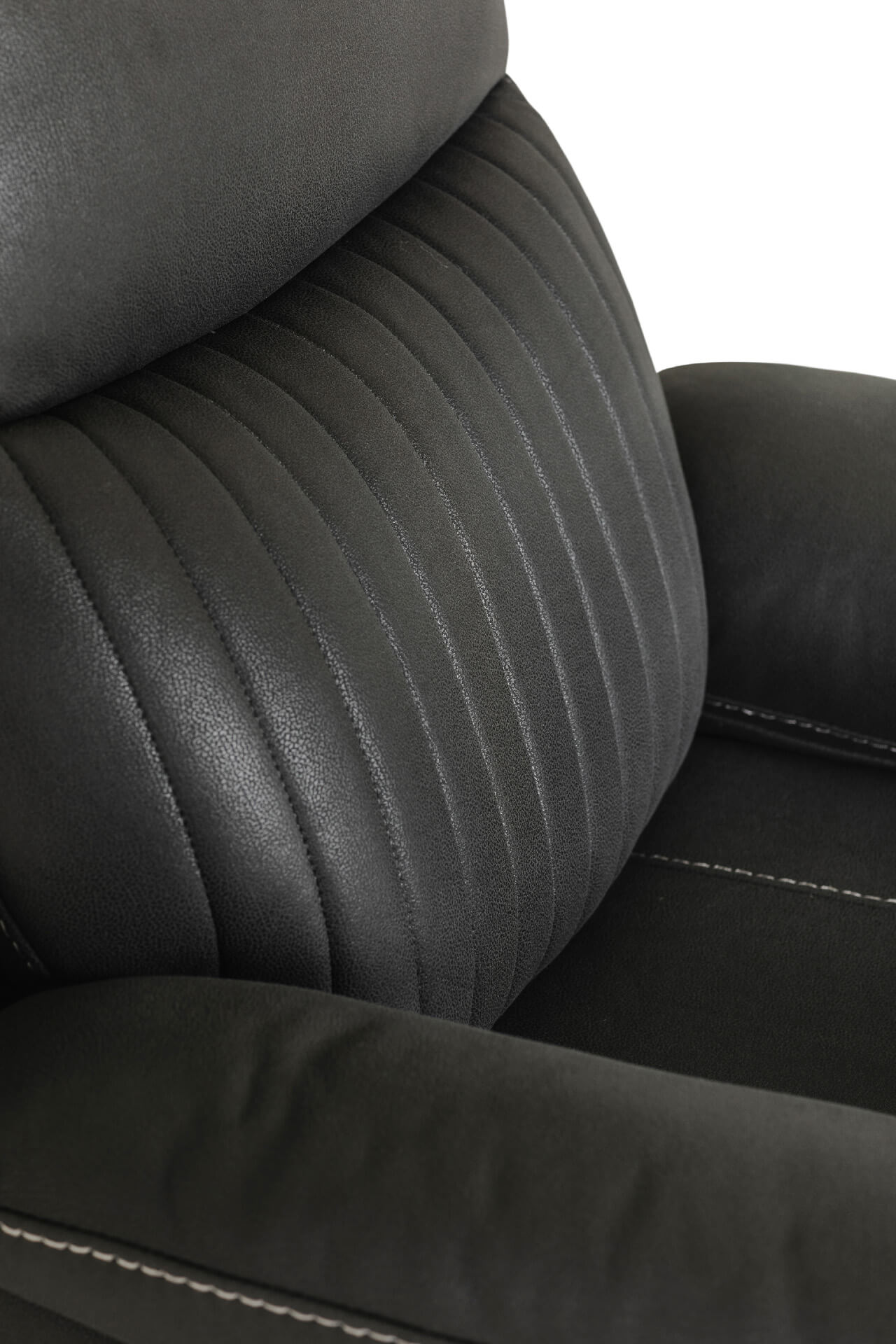 Barkley 3+2+1 Seater Manual Recliner Dark Grey