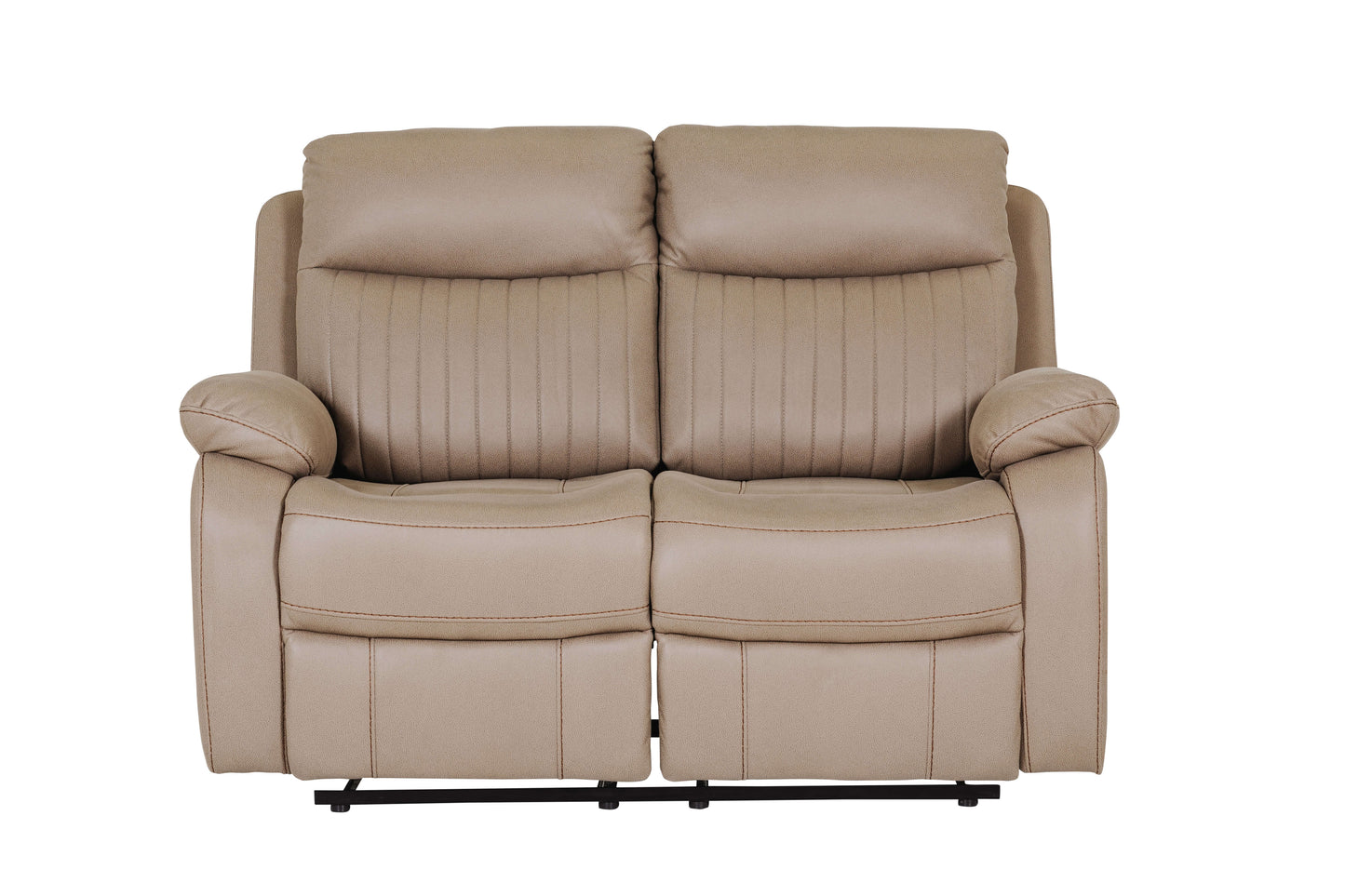 Barkley 2 Seater Manual Recliner Brown