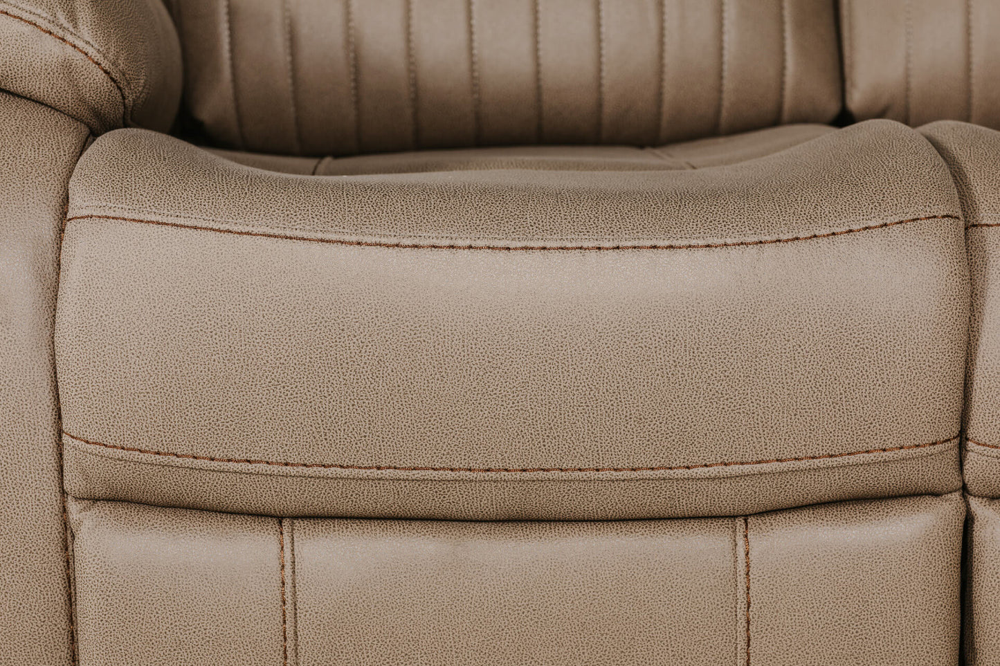 Barkley 3 Seater Manual Recliner Brown