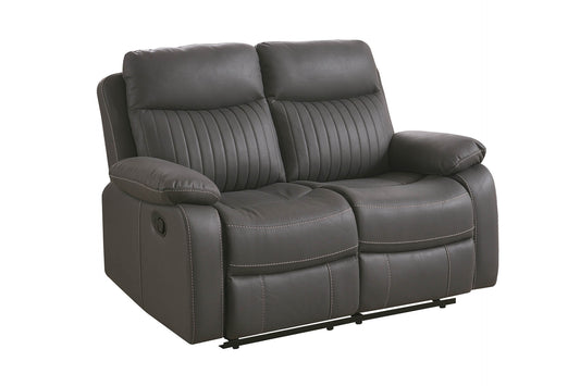 Barkley 2 Seater Manual Recliner Dark Grey