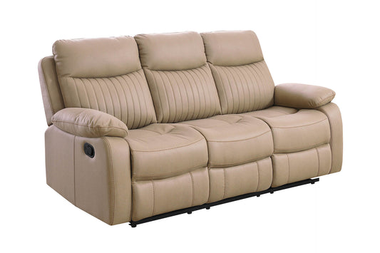 Barkley 3 Seater Manual Recliner Brown