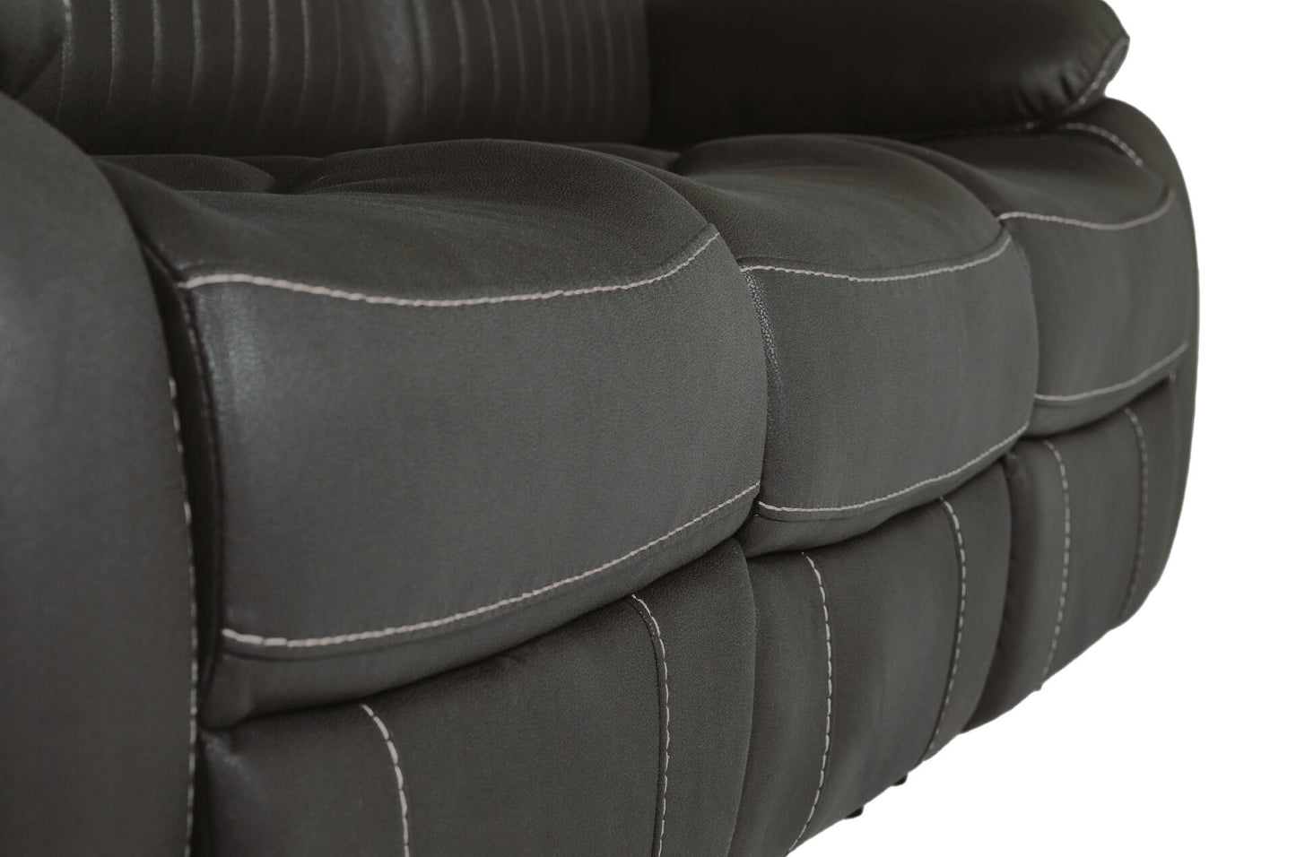 Barkley 3+2+1 Seater Manual Recliner Dark Grey