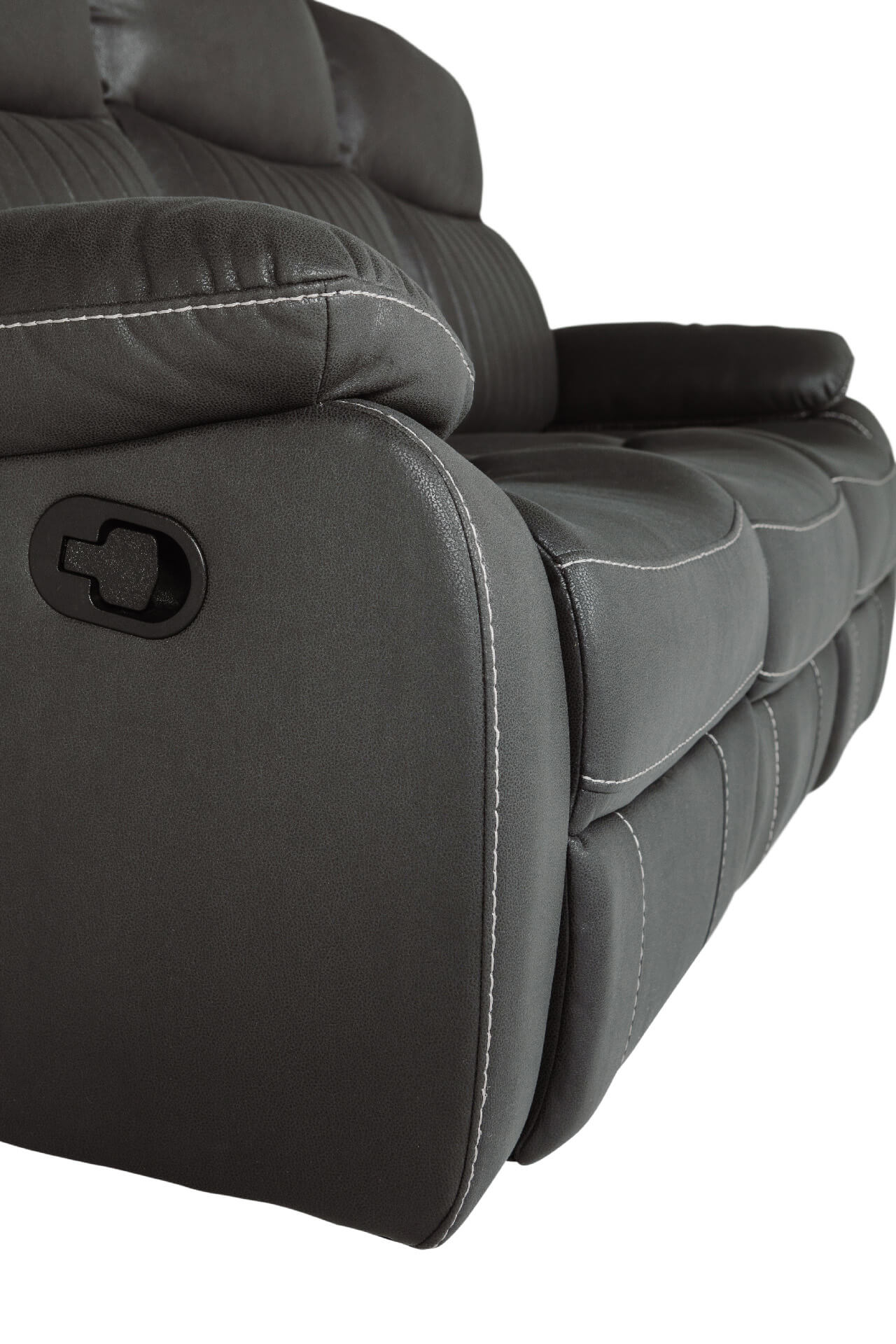 Barkley 3+2+1 Seater Manual Recliner Dark Grey
