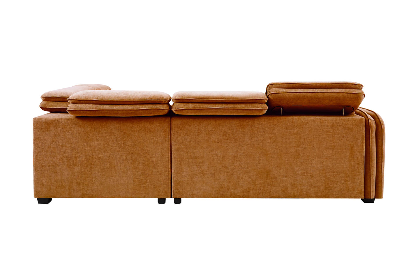 Roscoe Corner Group Sofa Bed RHF Rust